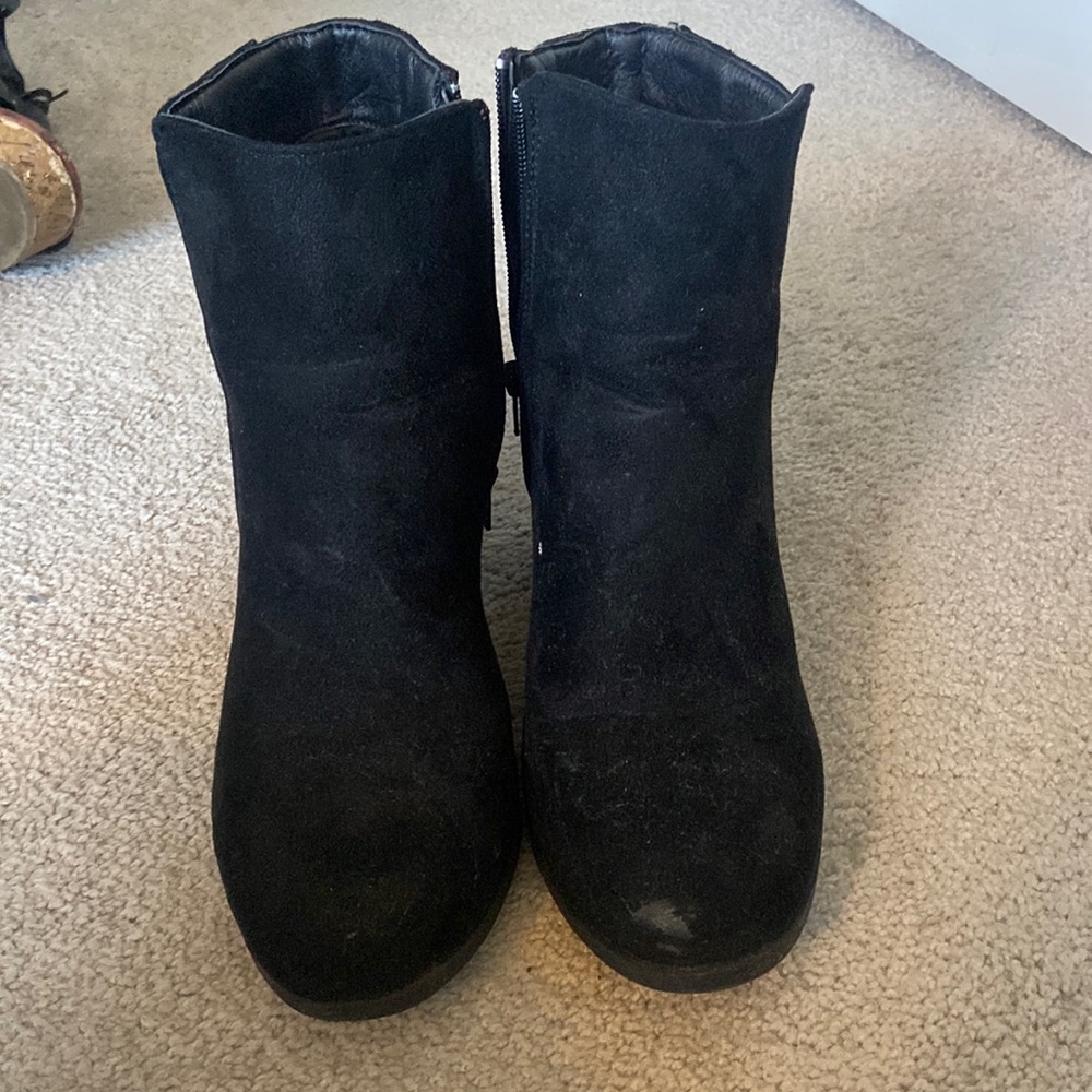 Black booties
